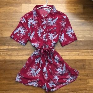 Urban Outfitters Floral Romper